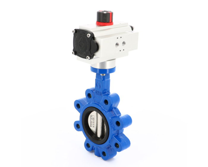 Ductile iron butterfly valve 1133 + ADA/ASR pneumatic actuator